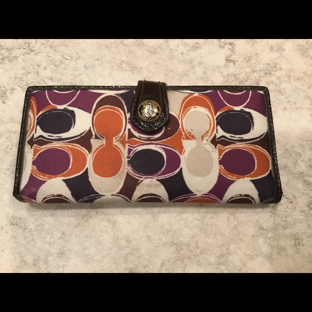 Coach credit card holder